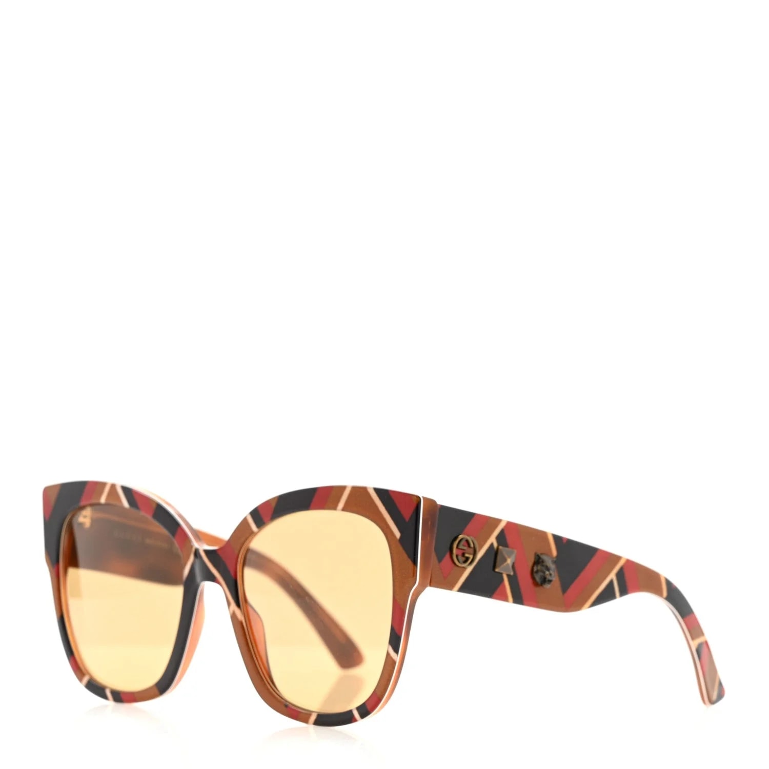 Gucci — Acetate Square Frame Sunglasses GG0059S — Accessory — resale
