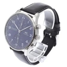 IWC Portugieser IW371601 41mm SS Navy #C2058 2