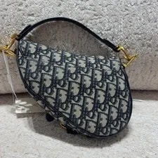 Dior Saddle Embroidered Monogram Print Magnetic Buckle - Very Good #Xwibc 4