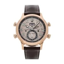 Patek Philippe — Patek Philippe Grand Complications Alarm Travel Time Grey Dial Strap 5520RG-001 — Watch — resale