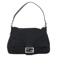 Fendi Mamma Baguette Cotton Auth 186048 2