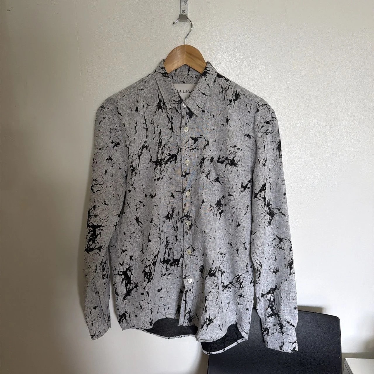 Our Legacy — Our Legacy Cracked Shirt — streetwear — resale