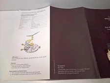 Patek Philippe Travel Time 5034 Booklet Year 97 Italian Original 3