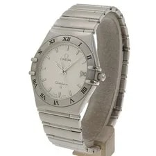 Omega Constellation 1512.30 SS Quartz Analog White Dial I203 2