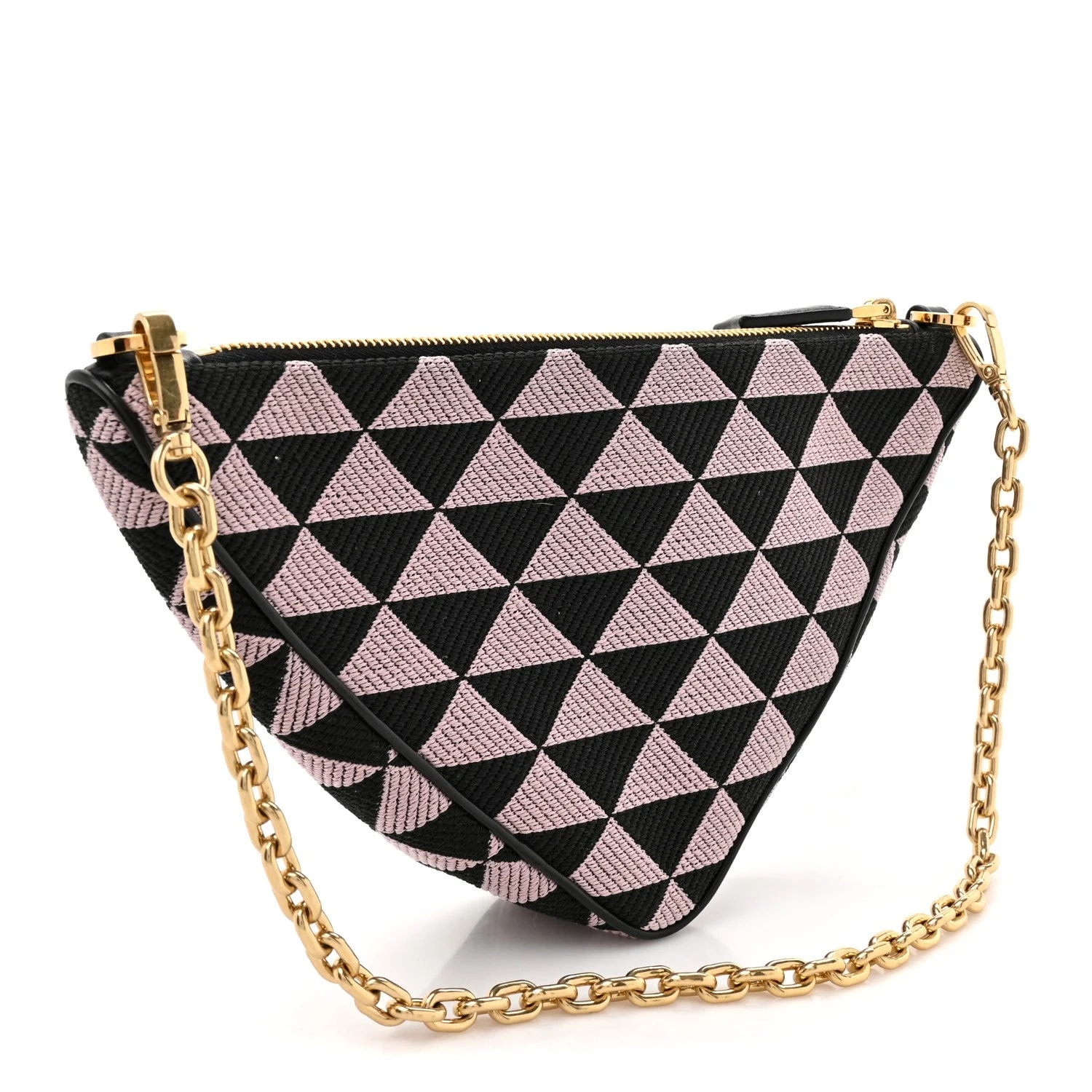 Triangolo Symbole Embroidered Mini Triangle Alabastro 2