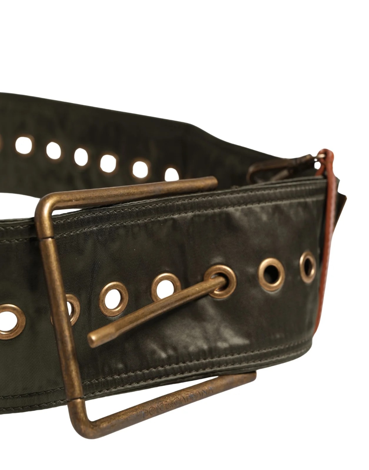 Dolce & Gabbana Wide DG Metal Buckle Belt 4