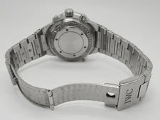 IWC GST Chronograph Rattrapante IW371513 3715-013 Salmon Dial SS Automatic 4