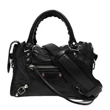 Balenciaga — Balenciaga Motorcycle City Mini Oil Wax Handheld & Crossbody D — Handbag — resale