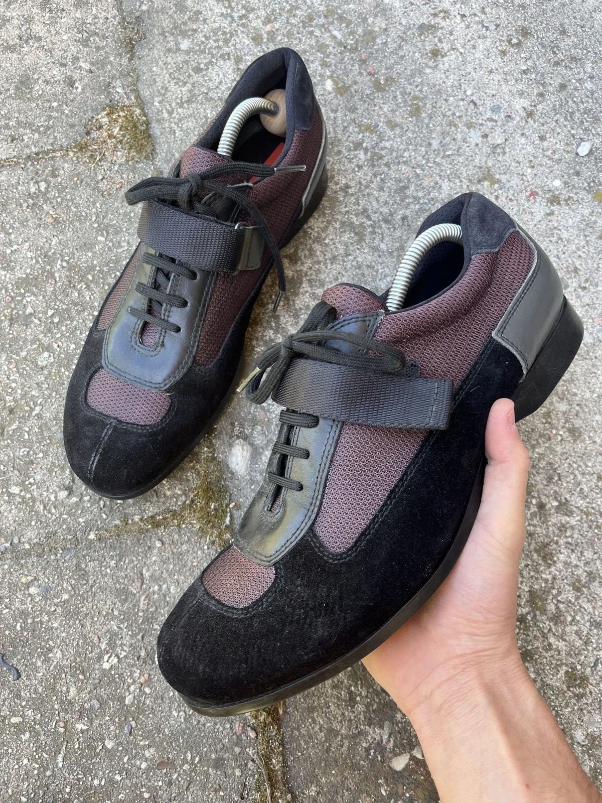 Prada — Prada Linea Rossa Sport Shoes Derby Modern — Sneaker — resale
