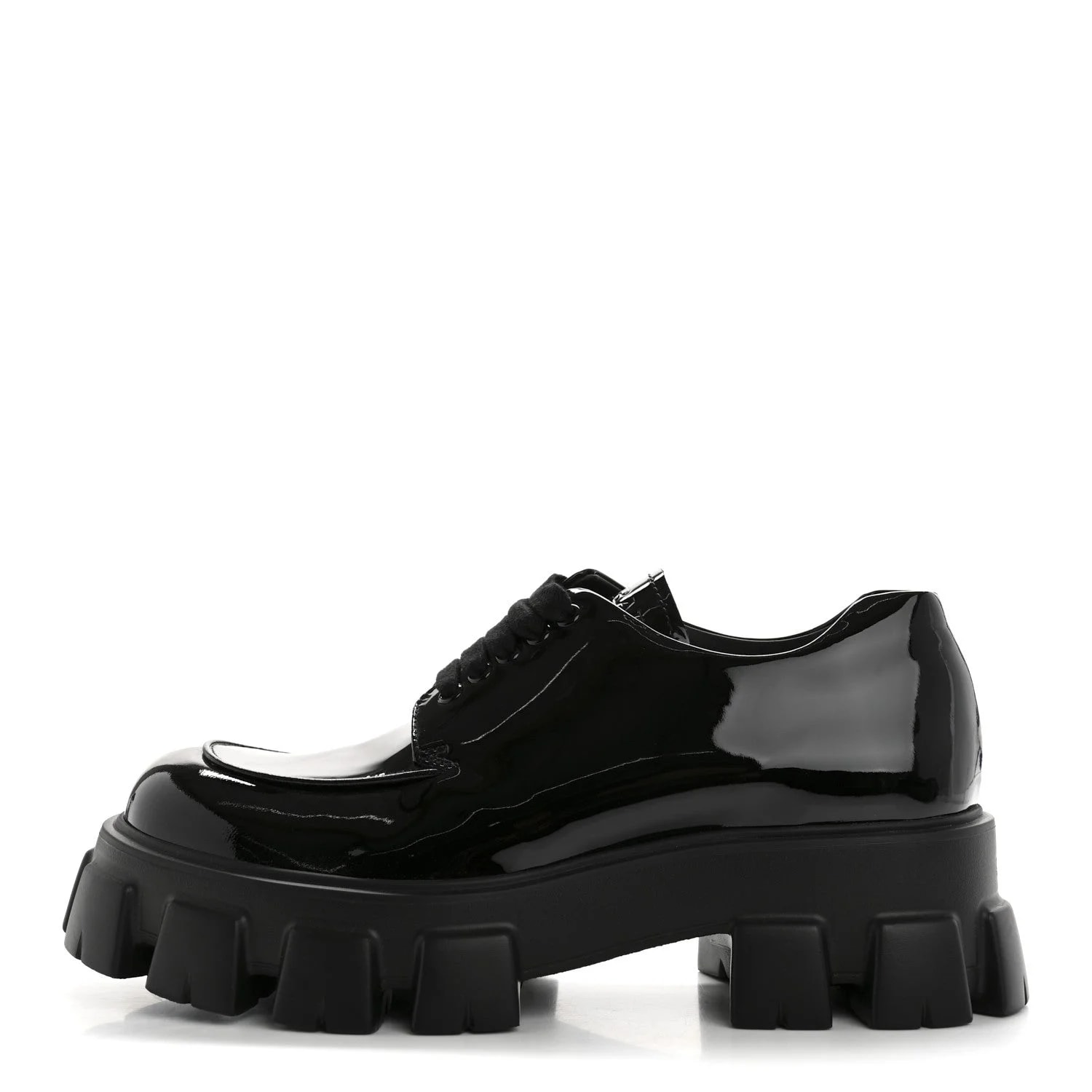 Prada — Monolith 55mm Derby 8 — Designer Shoe — resale