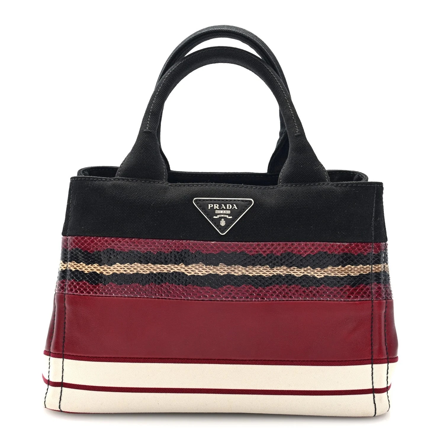 Prada — Patch Righe Mix — Handbag — resale
