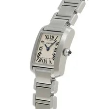 Cartier Tank W51008Q3 ( 2384) 18mm Stainless Steel Silver #WW6761 2