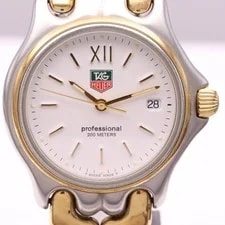 Tag Heuer — TAG Heuer Professional 200M Quartz White Link x2 — Watch — resale