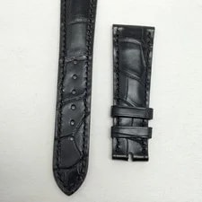 Patek Philippe Leather Strap 16mm Black Genuine Leather 2