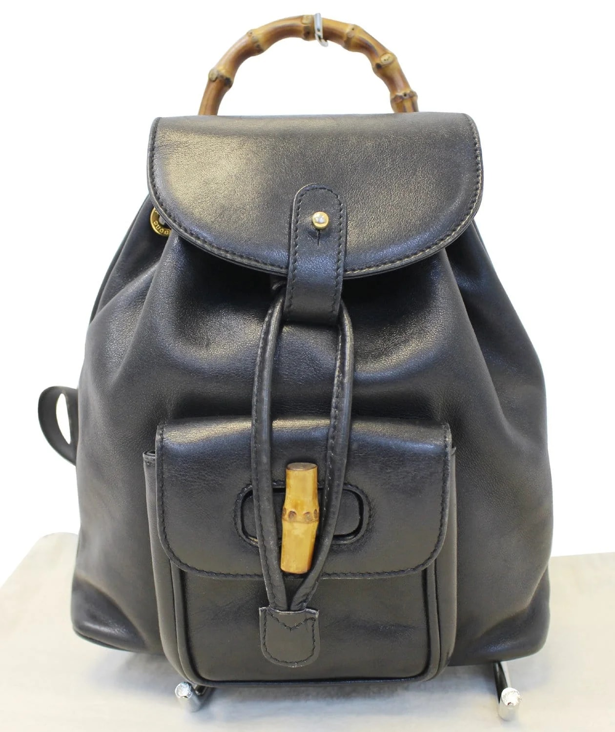 Gucci — Gucci Backpack Bamboo — Handbag — resale