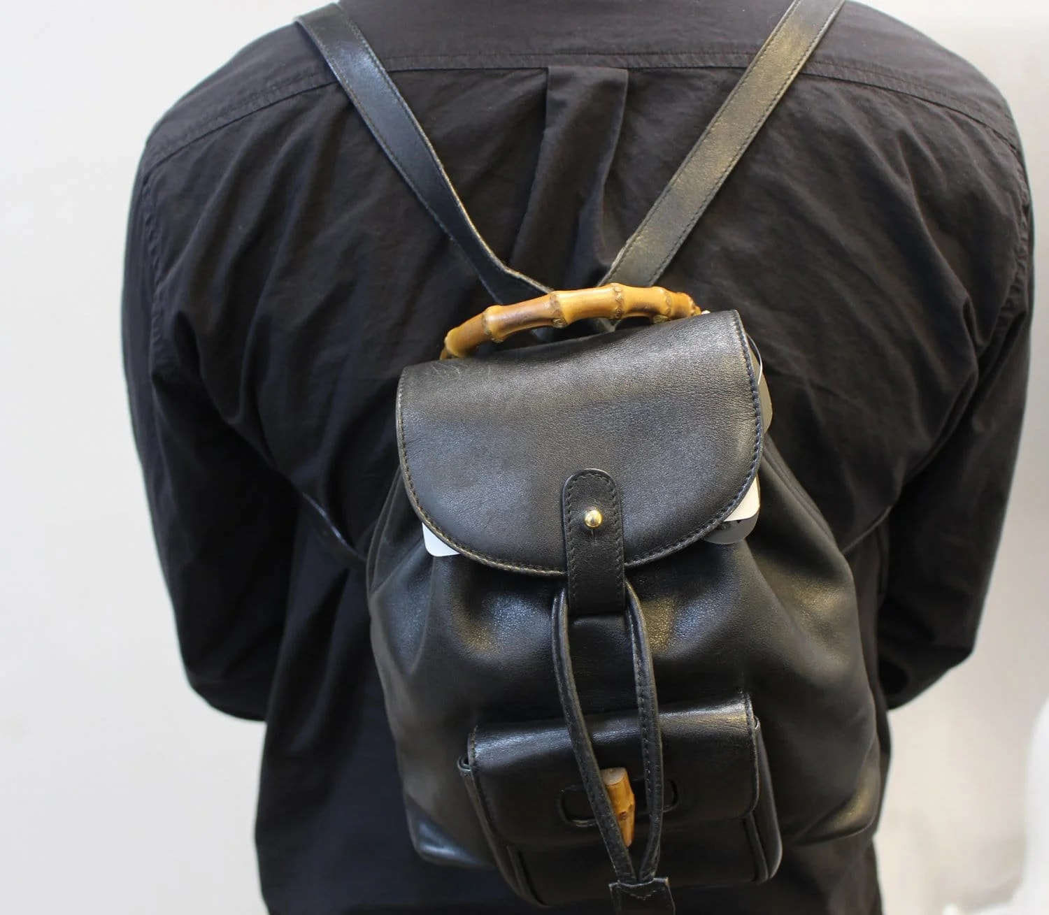 Gucci Backpack Bamboo 2