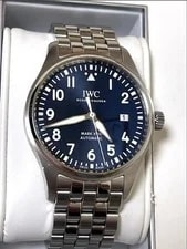 IWC Mark Xviii Petit Prince Navy Dial SS Auto With 2