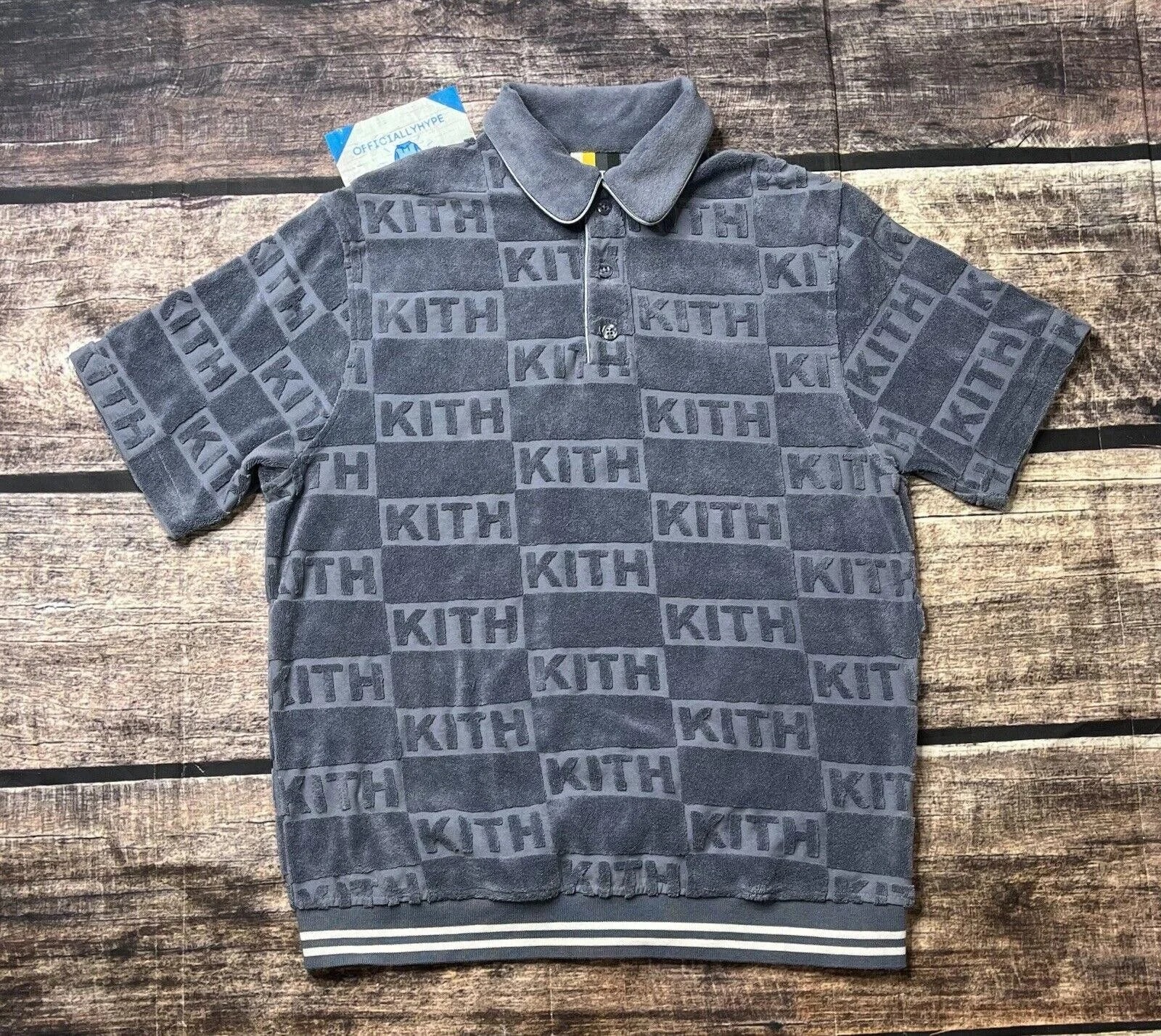 KITH — Kith Graham Polo Shirt XS Elevation — streetwear — resale