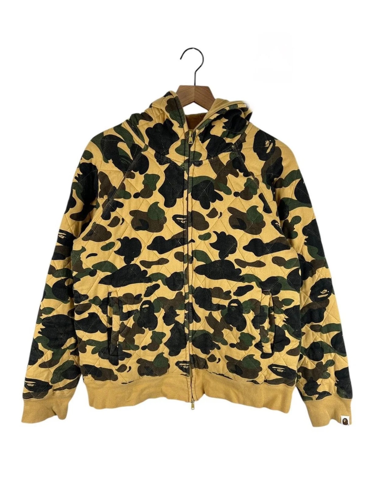 BAPE — Bape 1st Camo Quilted Hoodie — streetwear — resale