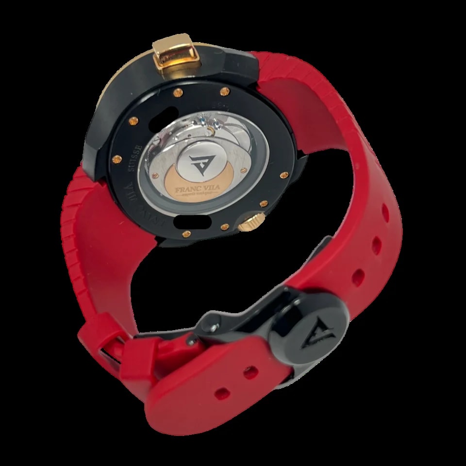 Franc Vila Cobra Super Sonico 5 Minutes Repeater 18K Rose Gold & PVD Titanium 4
