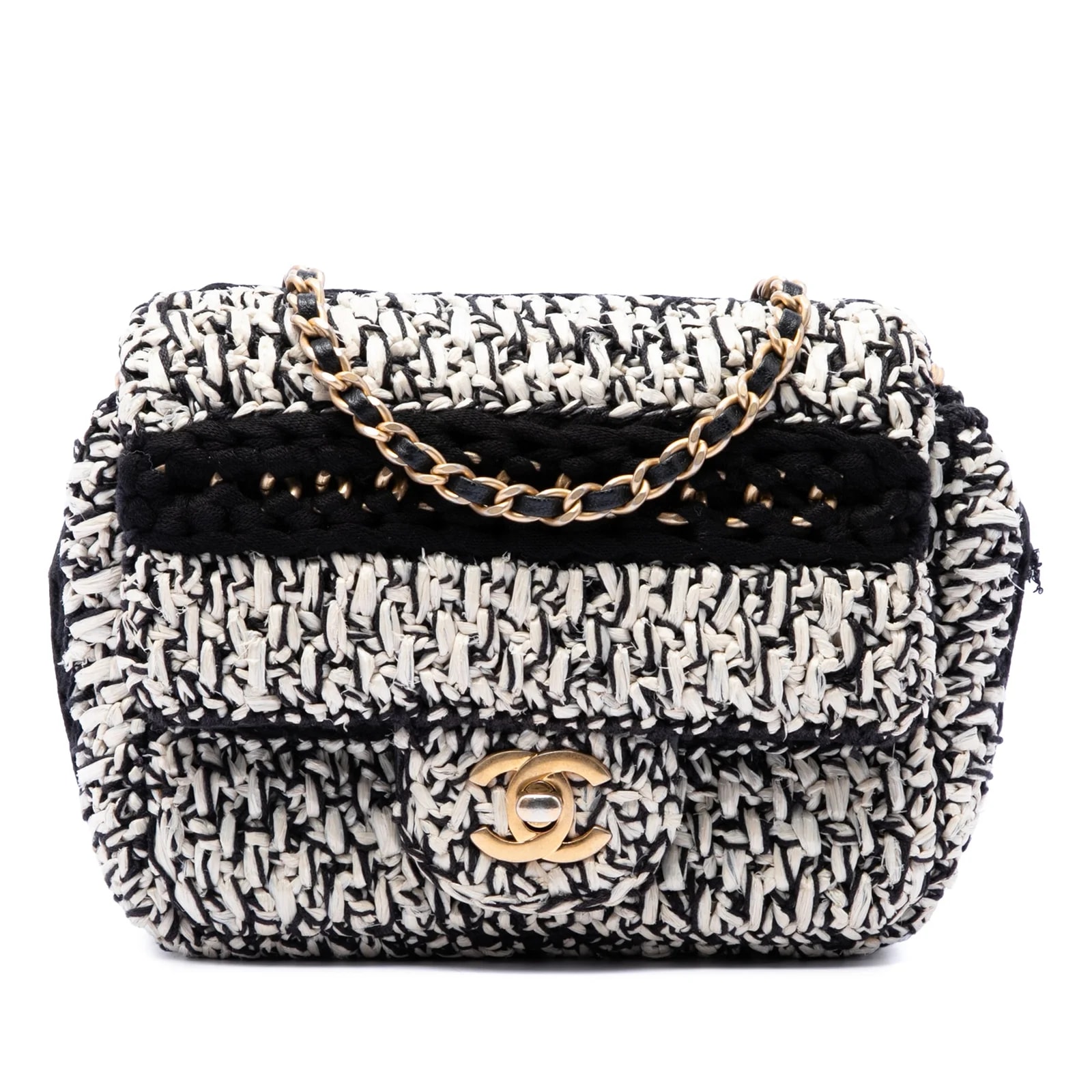 Chanel — Braided With Love Flap — Handbag — resale