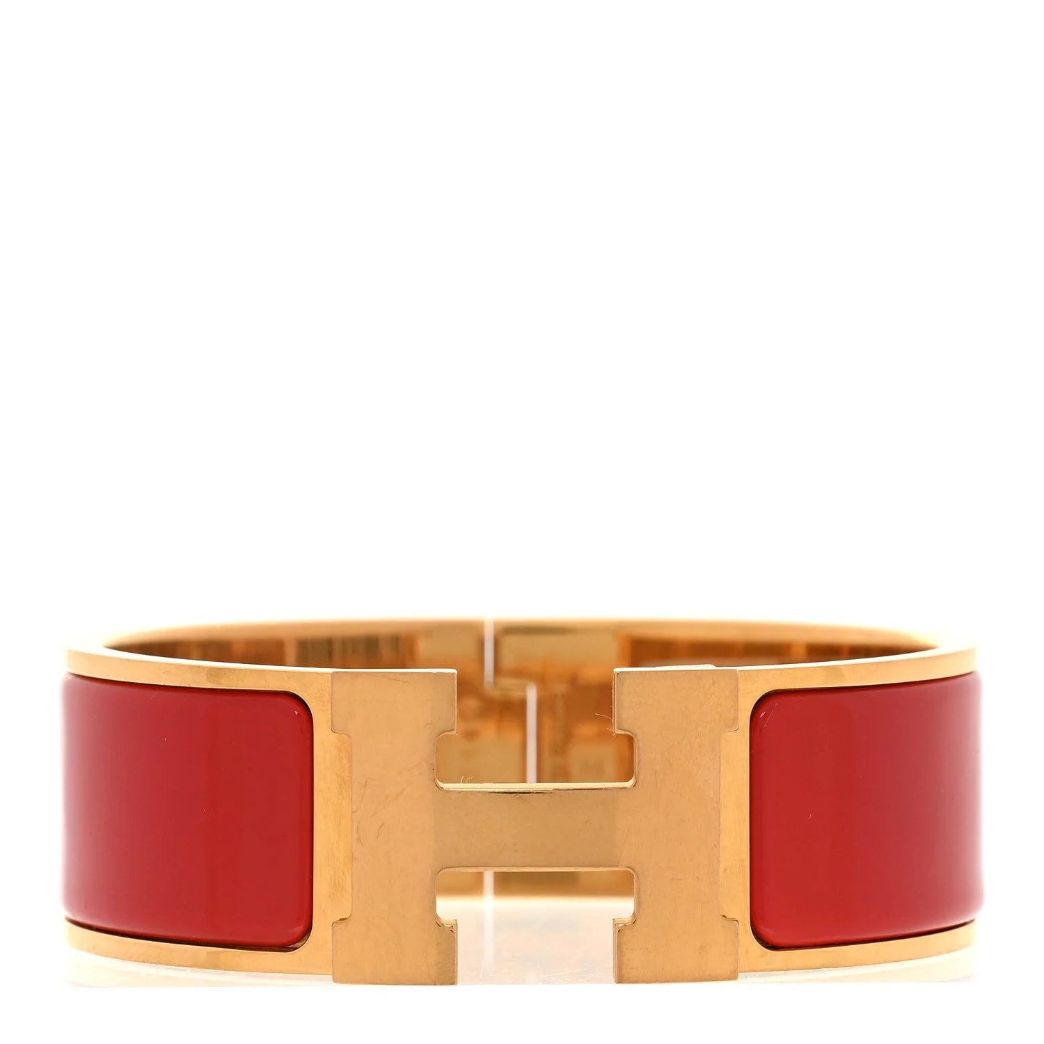 Hermès — Enamel Wide Clic Clac H Bandana — Jewelry — resale