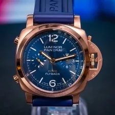 Panerai Luminor 18kt Rose Gold Yacht Challenge Flyback Chronograph PAM01020 2