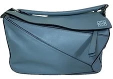 Loewe — Authentic Loewe Dusty Puzzle Geometric Patchwork Hobo Crossbody — Handbag — resale
