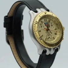 TAG Heuer SEL S/El Montre Hommes Quartz Chrono S39.306 38MM de Cuir Bande TH252 3