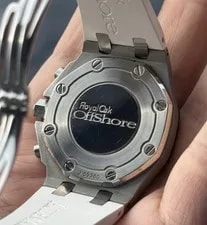 Audemars Piguet Royal Oak Offshore 37mm 25231ST Black Dial & Factory Diamonds 4