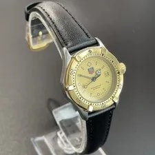 Authentic Gold TAG Heuer Professional QZ Movable 2512Ss3 3
