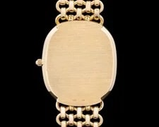 Patek Philippe 3738/1 Golden Ellipse 18K Yellow Gold Blue Gubelin Dial 4