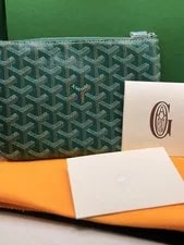 Goyard Pattern Zip Closure With Brand Card 3