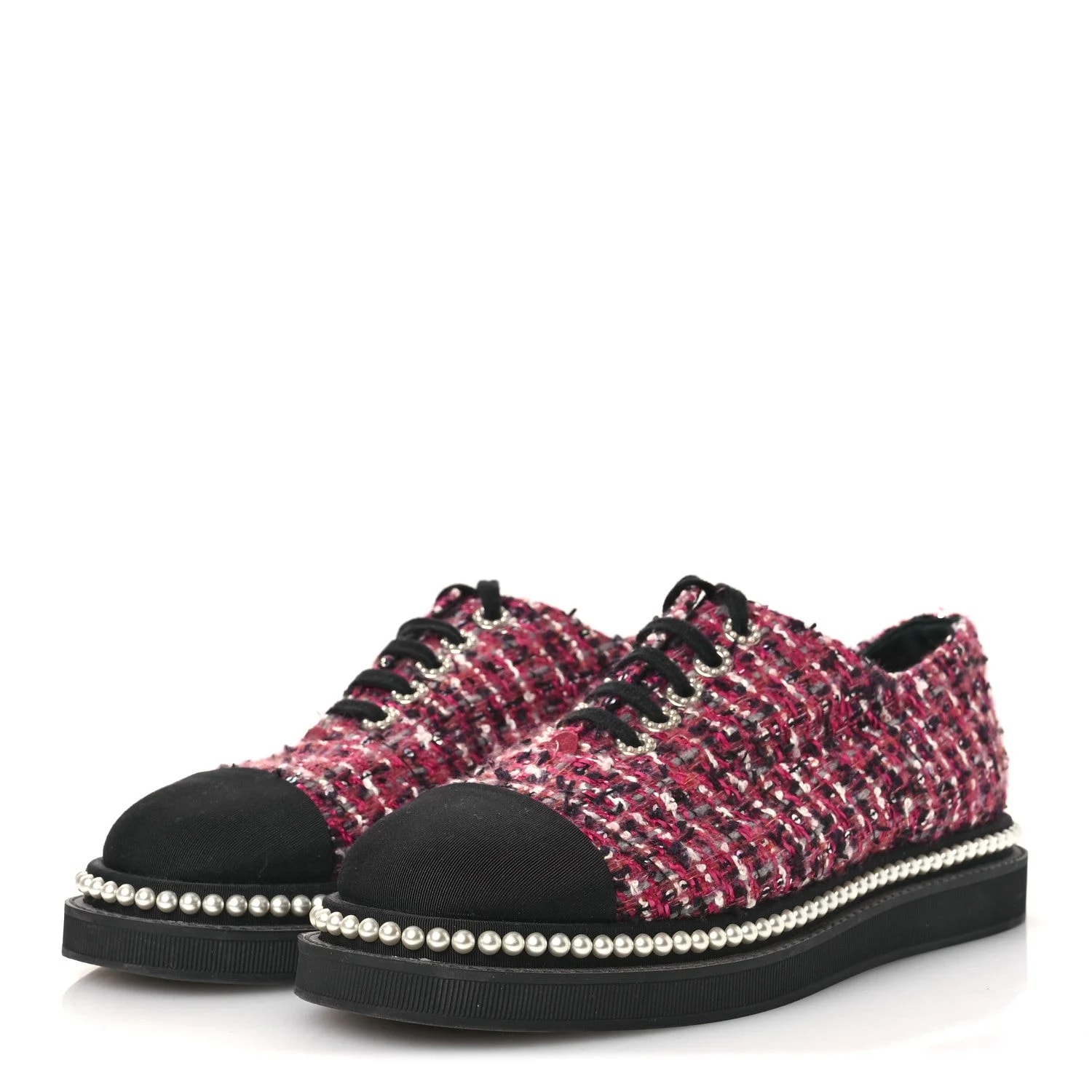 Grosgrain Sequin Lace Up 40 4