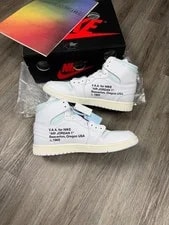 Size 13 - Virgil Abloh Archive X Air Jordan 1 Retro OG High Alaska 3