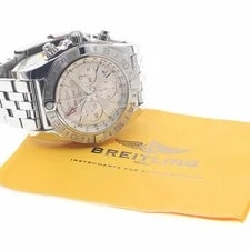 Breitling AB0420 Chronomat Date GMT Automatic Chronograph Silver F/S 2