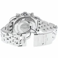 Breitling AB0420 Chronomat Date GMT Automatic Chronograph Silver F/S 4