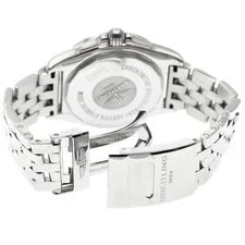 Breitling Galactic 44 A45320 44mm SS Silver #C19582 3