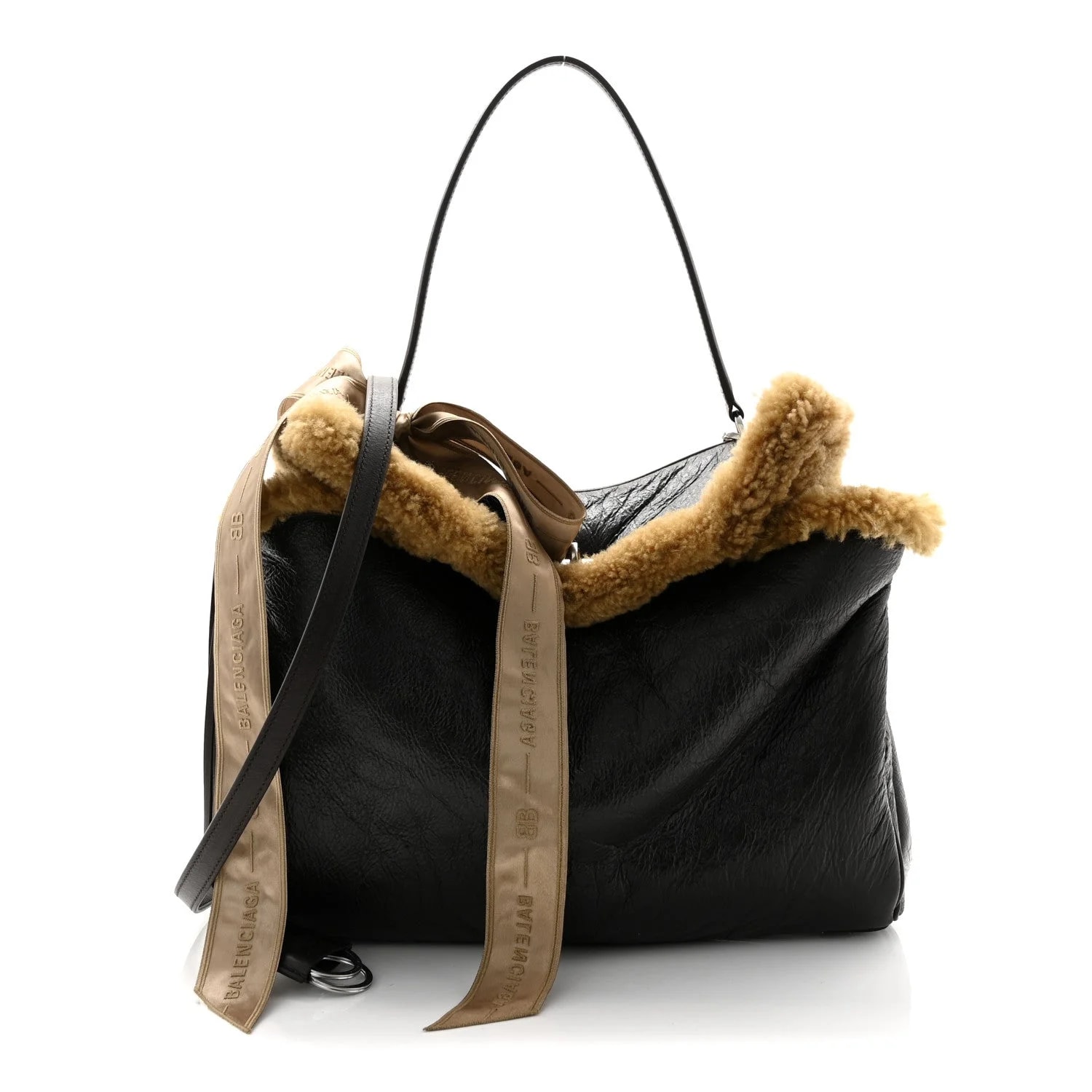 Balenciaga — Crushed Medium Rodeo Top Handle — Handbag — resale