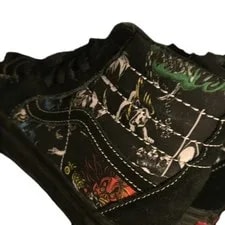 Vans X Disney 100 Villains Sk8 Hi Size 4 US 2