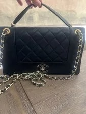 Chanel — Chanel Mademoiselle Double Flap Chain — Handbag — resale