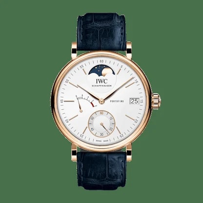 IWC Schaffhausen Portofino Hand-Wound Moon Phase 18K Rose Gold 3