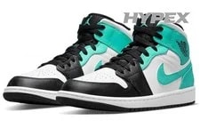 Air Jordan 1 Mid 'Tropical Twist' 554724-132 New Size 3