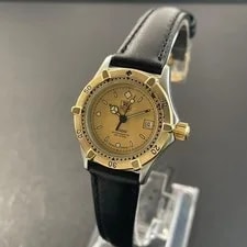 Authentic, Working TAG Heuer Gold Quartz 3 Hand 2