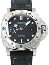 Panerai — Panerai Submersible Quarantaquattro 44mm PAM01596 44mm Black Box Card #T063 — Watch — resale
