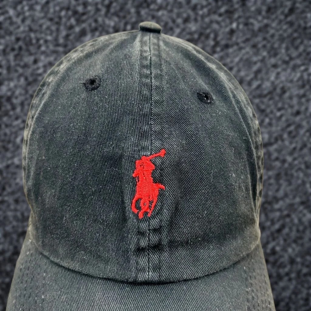 Polo Ralph Lauren — Polo Ralph Lauren Hat Pony Logo Distressed Dad Cap Osfa Baseball Cap Adjustable Twill Cotton Cap Osfa — streetwear — resale