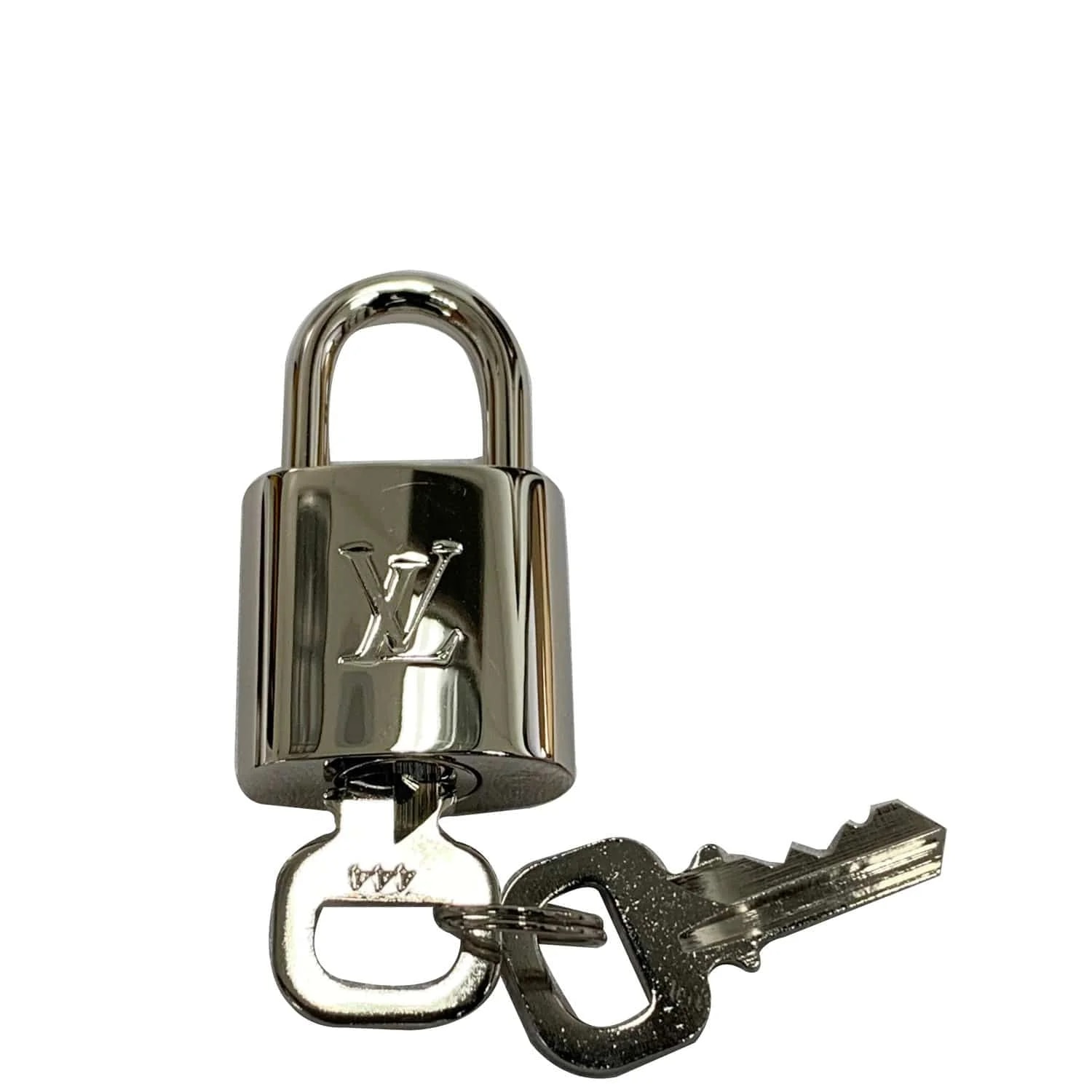 Louis Vuitton — Louis Vuitton Padlock and 2 Keys Bag Charm Number 444 — Accessory — resale