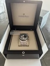 Audemars Piguet — Audemars Piguet Royal Oak Offshore Blue Dial 26170ST Complete Box Papers — Watch — resale
