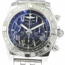 Breitling — Breitling Chronomat 44 CB0110 Automatic 44mm Box Papers Black Chronograph — Watch — resale