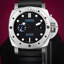 Panerai — Panerai Submersible Quarantaquattro PAM01229 Full Set 44mm Stainless Excellent — Watch — resale